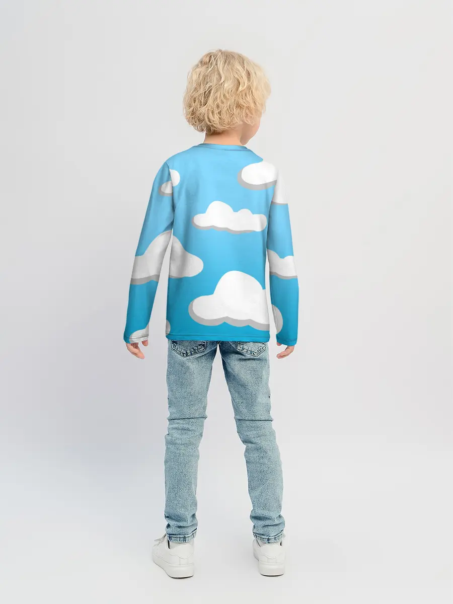 Детский лонгслив / Небо