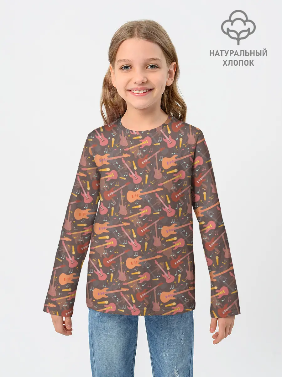 Детский лонгслив / Музыкант