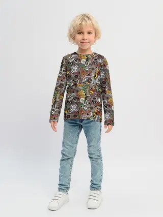 Детский лонгслив / Музыка