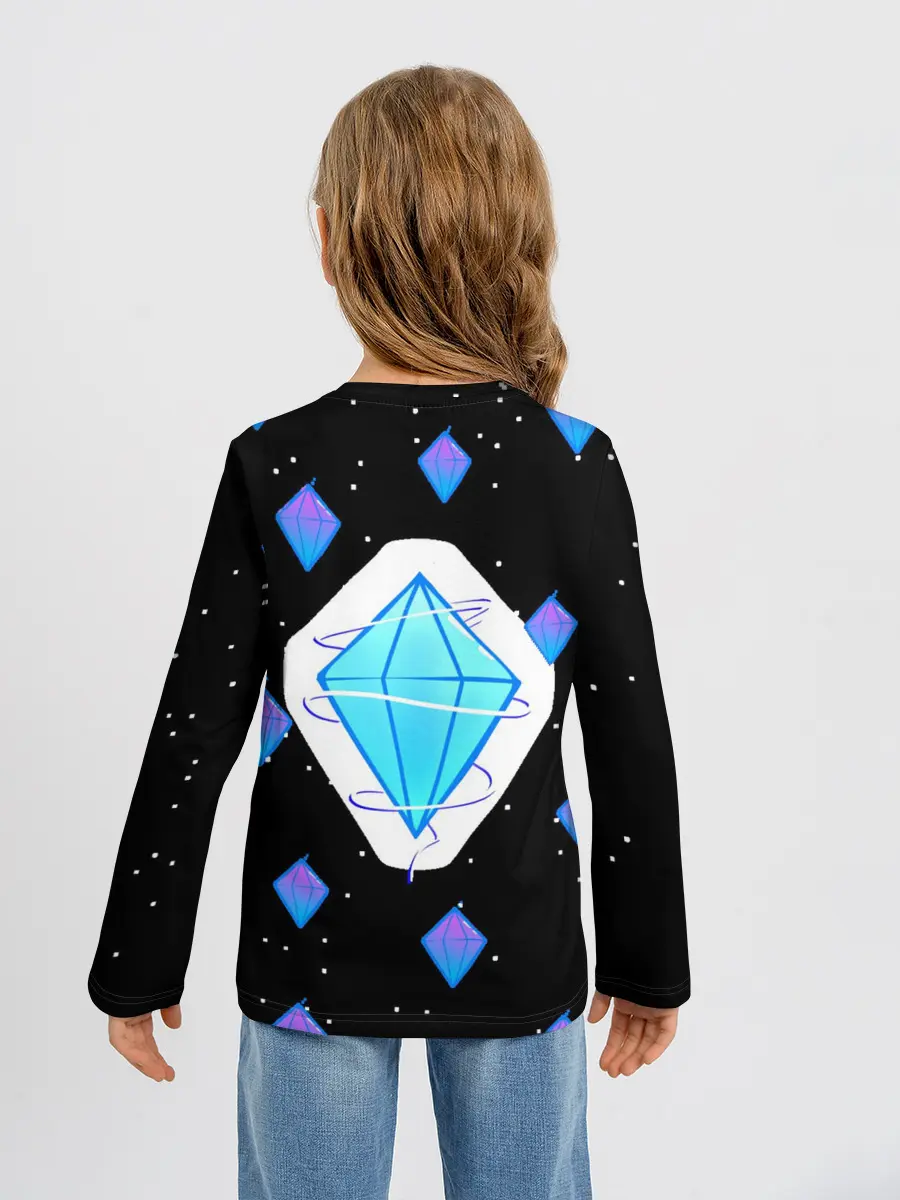 Детский лонгслив / Алмаз