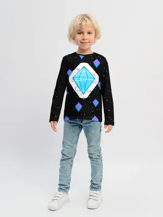 Детский лонгслив / Алмаз