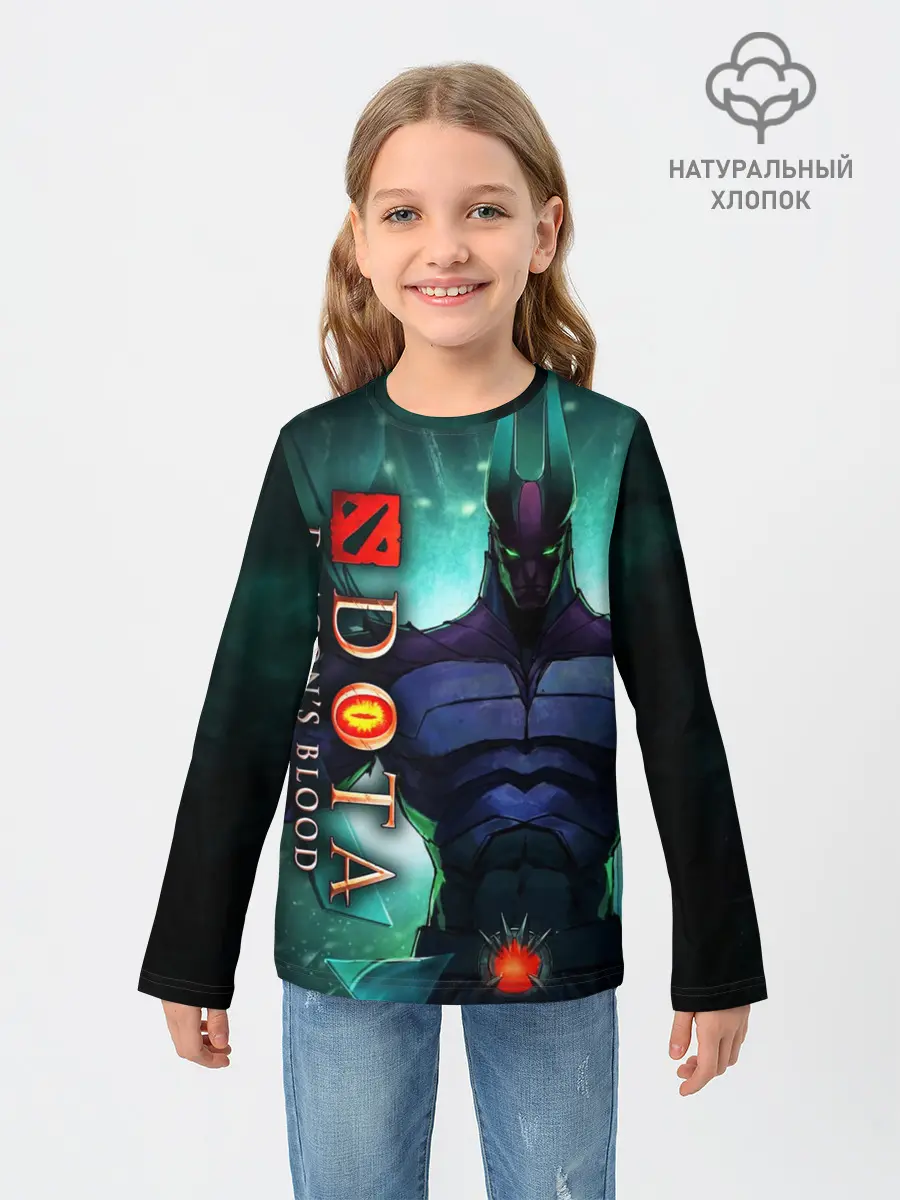 Детский лонгслив / DOTA: Кровь дракона