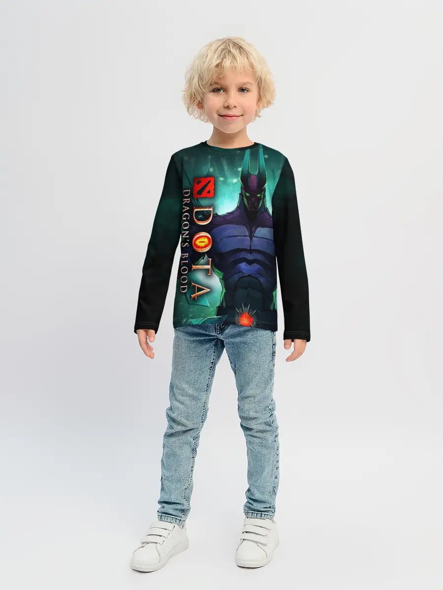 Детский лонгслив / DOTA: Кровь дракона