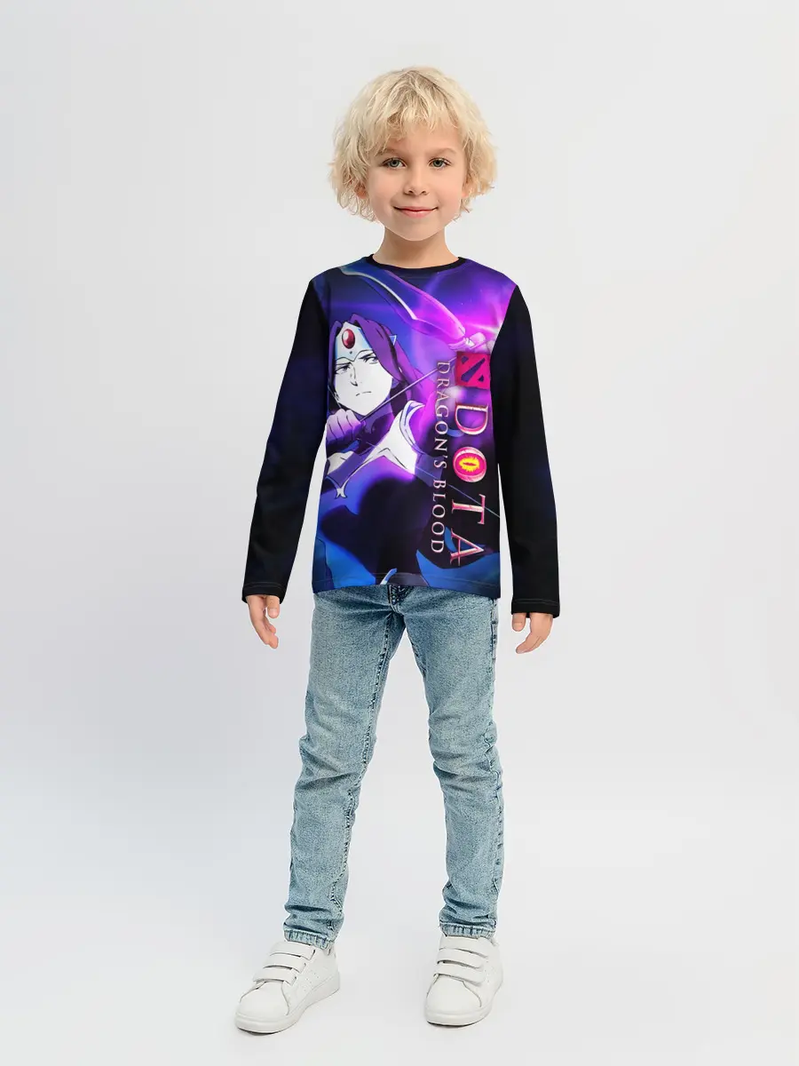 Детский лонгслив / DOTA: Кровь дракона