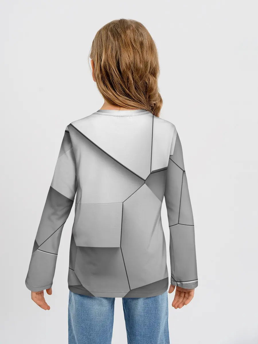 Детский лонгслив / Осколки плитки