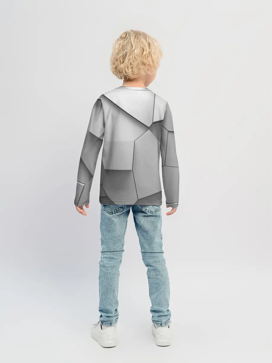 Детский лонгслив / Осколки плитки