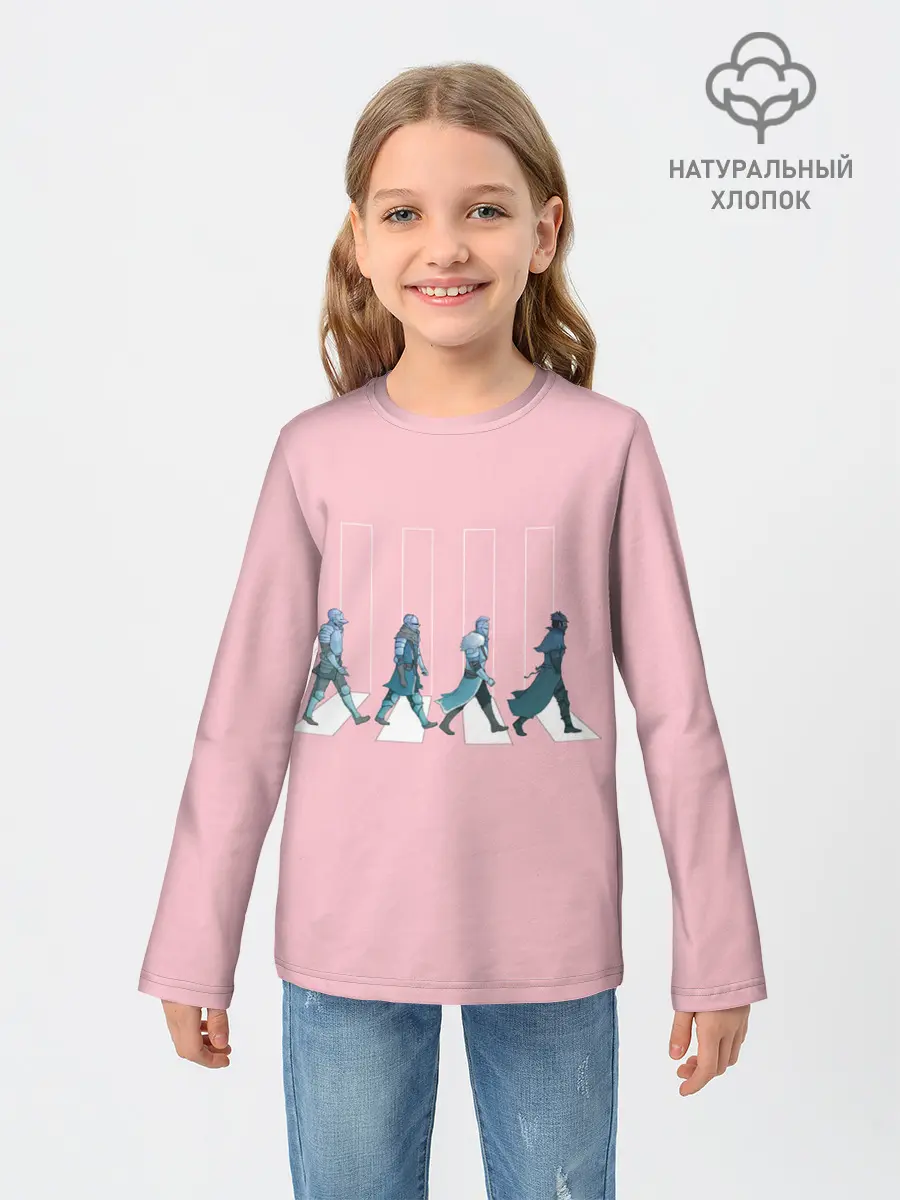 Детский лонгслив / Dark souls x Beatles