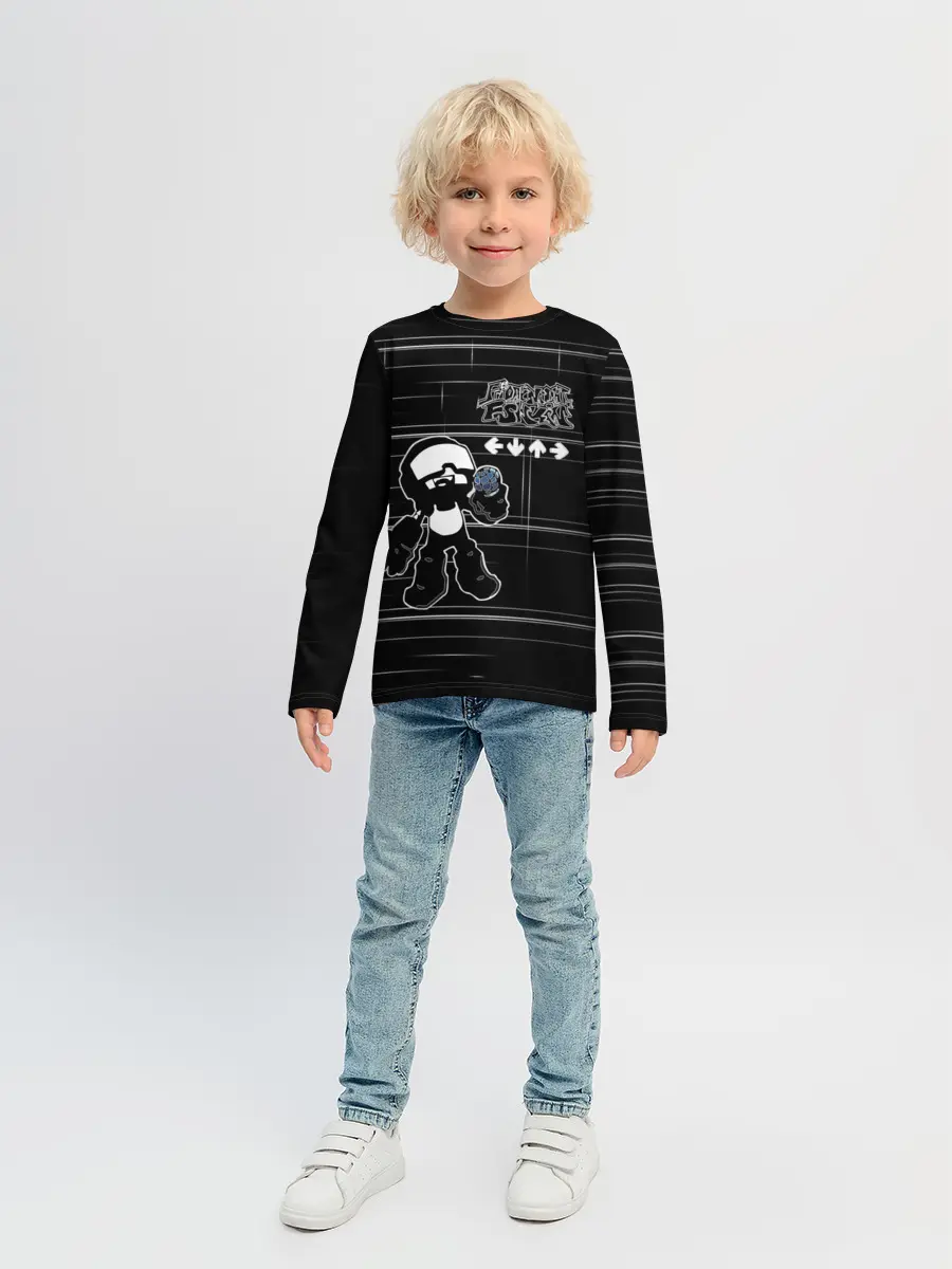 Детский лонгслив / tankmen friday night funkin