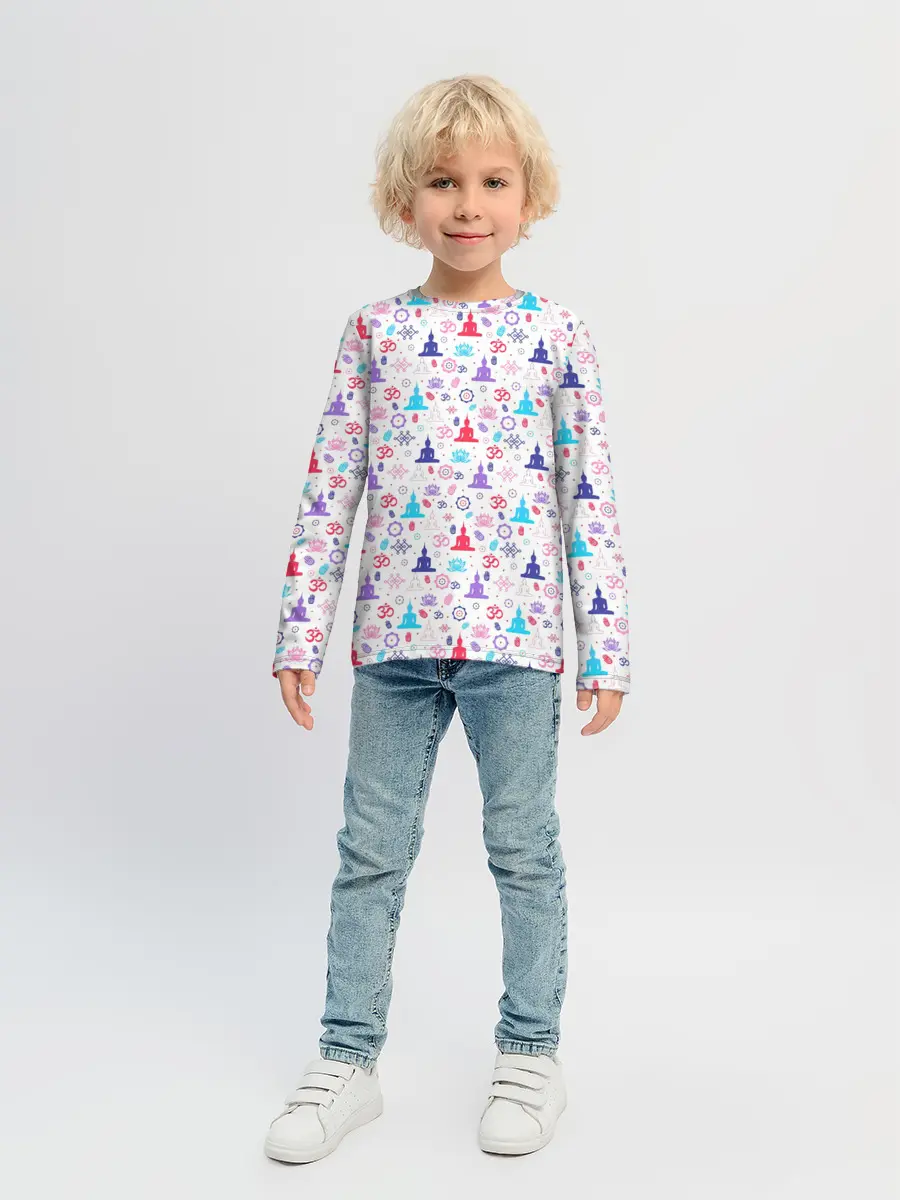 Детский лонгслив / Yoga