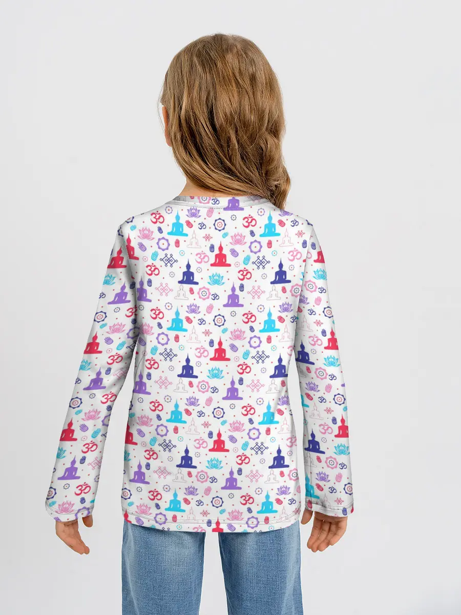 Детский лонгслив / Yoga