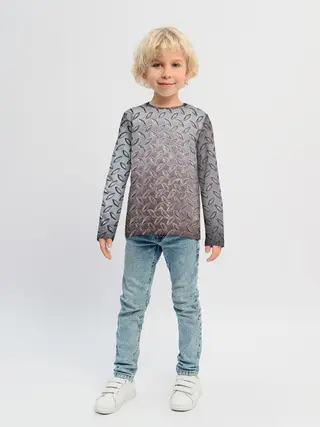 Детский лонгслив / Стальной костюм