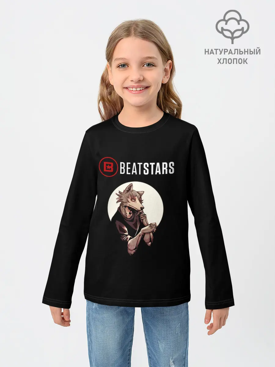Детский лонгслив / Beastars wolf