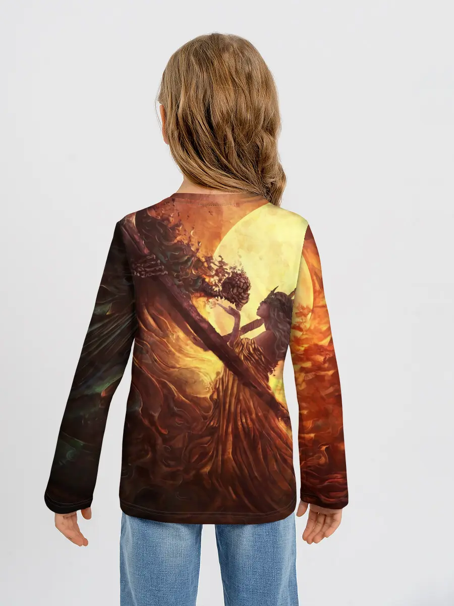 Детский лонгслив / Нито повелитель могил