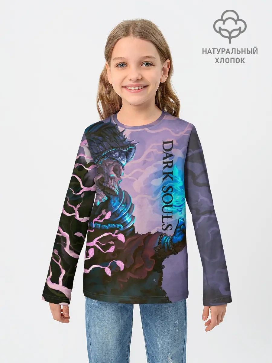 Детский лонгслив / Тёмная душа