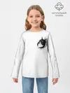 Детский лонгслив / КОТ В СЕРДЦЕ