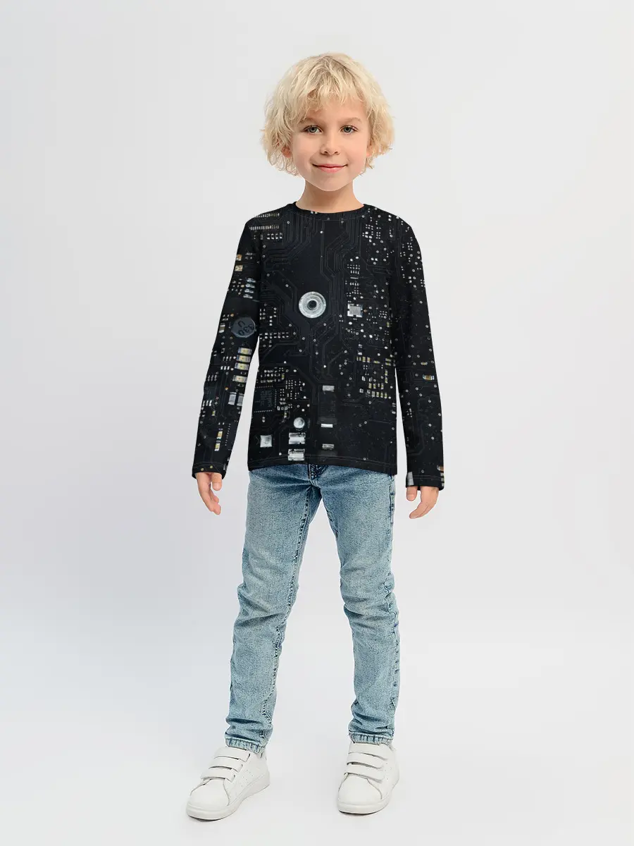 Детский лонгслив / ИНФОРМАТИЗАЦИЯ
