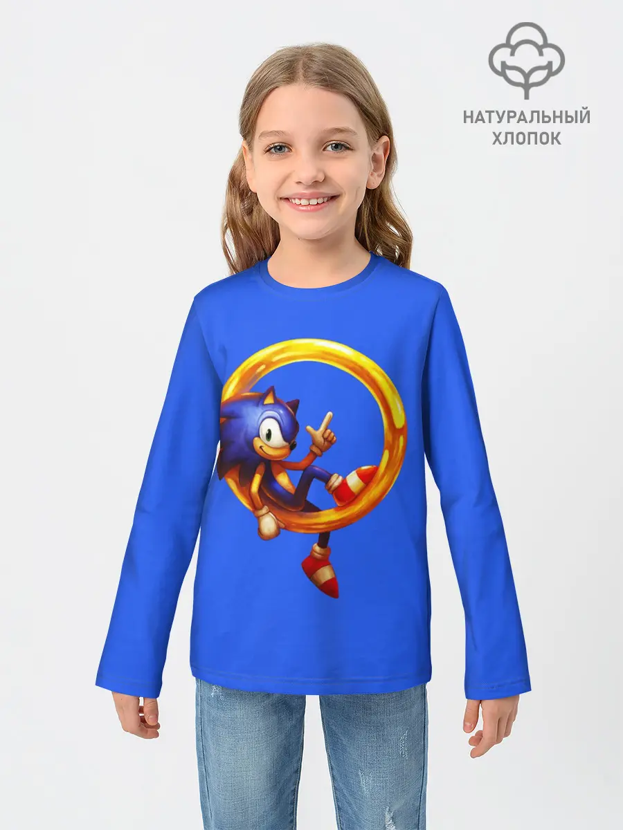 Детский лонгслив / SONIC