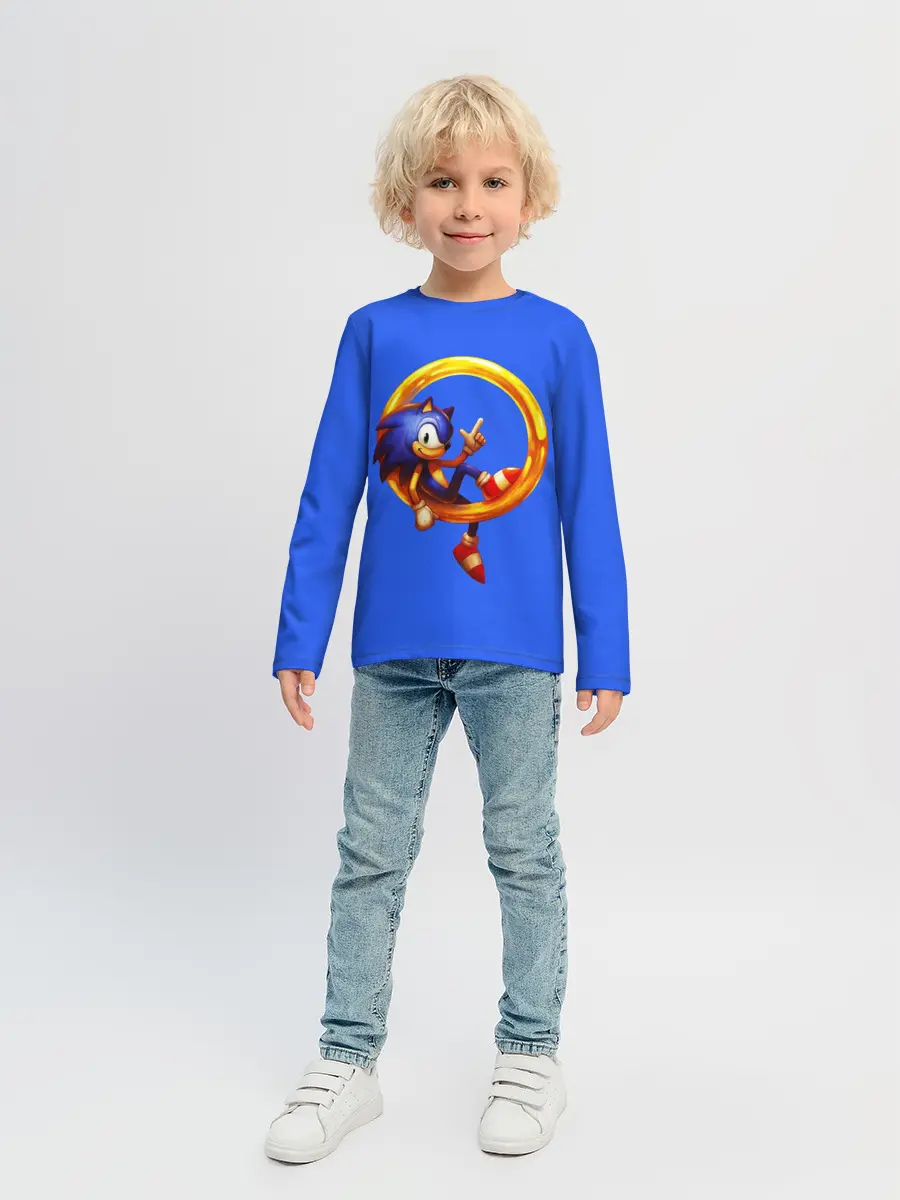Детский лонгслив / SONIC