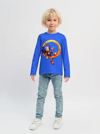 Детский лонгслив / SONIC