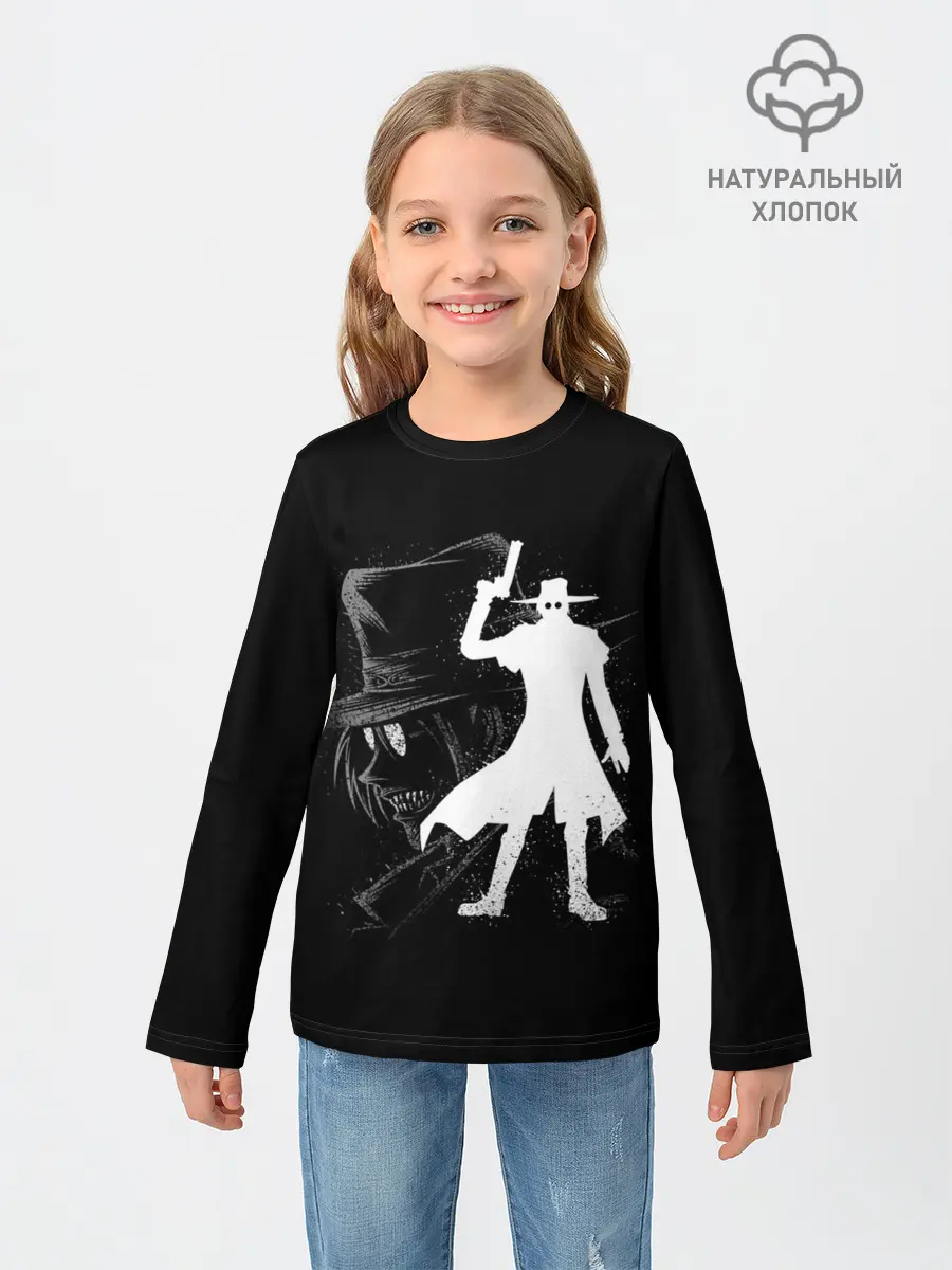 Детский лонгслив / Силуэт Hellsing