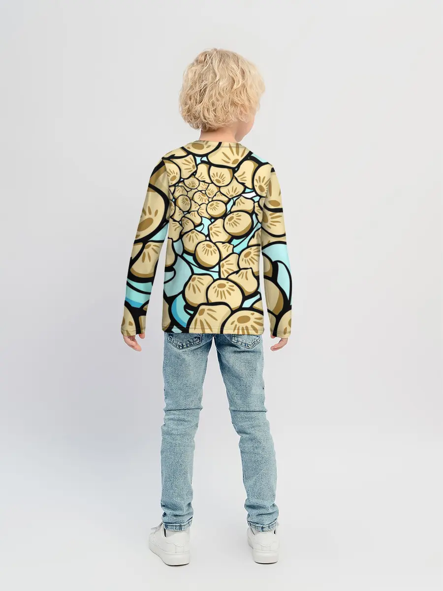 Детский лонгслив / Нежная бууза