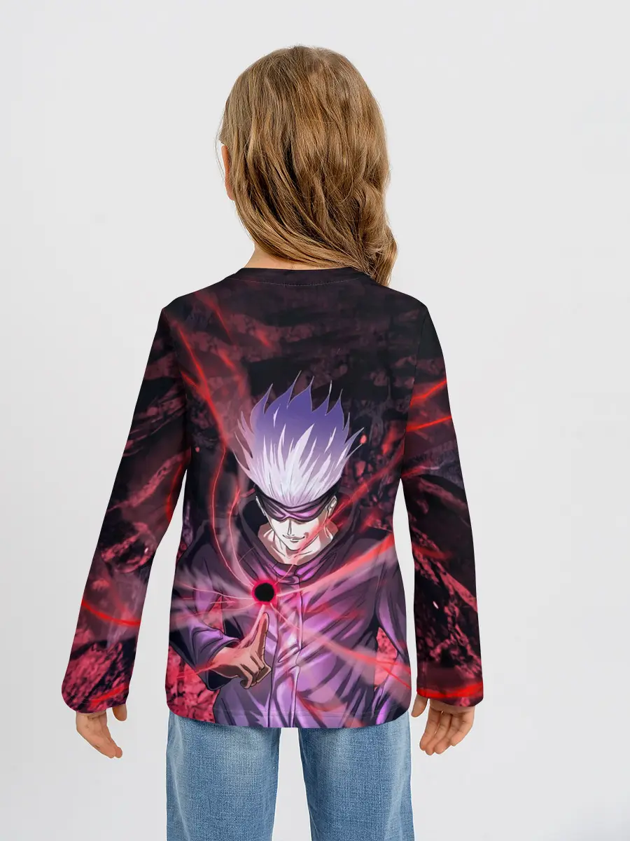 Детский лонгслив / Satoru Gojo | Jujutsu Kaisen