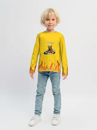 Детский лонгслив / CUPHEAD | ДАНТЕ