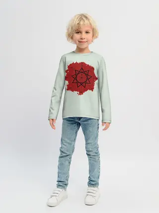 Детский лонгслив / Пентаграмма Slipknot