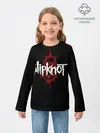 Детский лонгслив / Slipknot Надпись