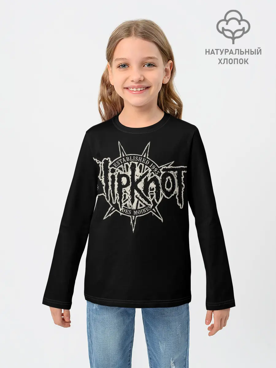 Детский лонгслив / Slipknot 1995