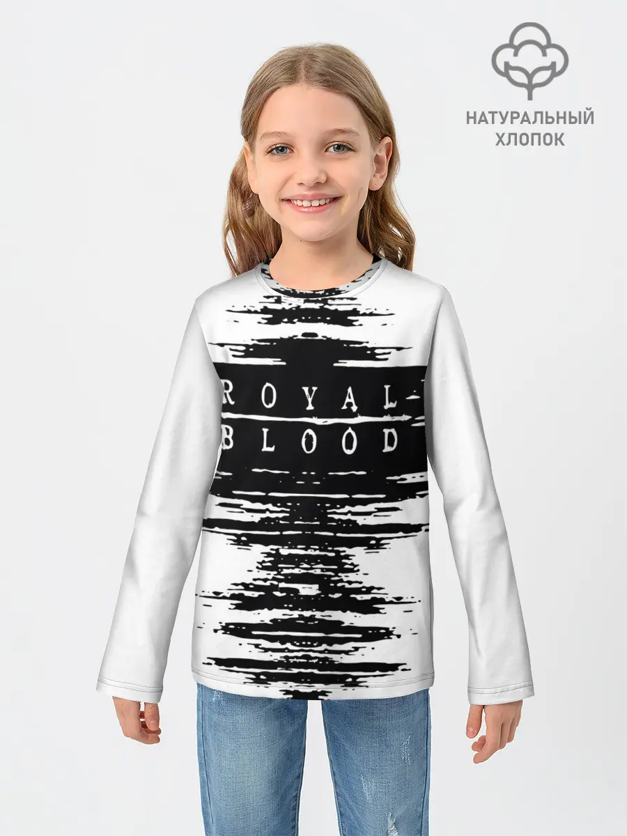 Детский лонгслив / royal blood