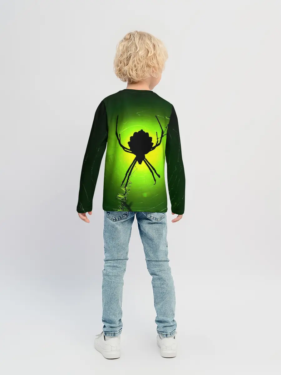 Детский лонгслив / Паук | Spider