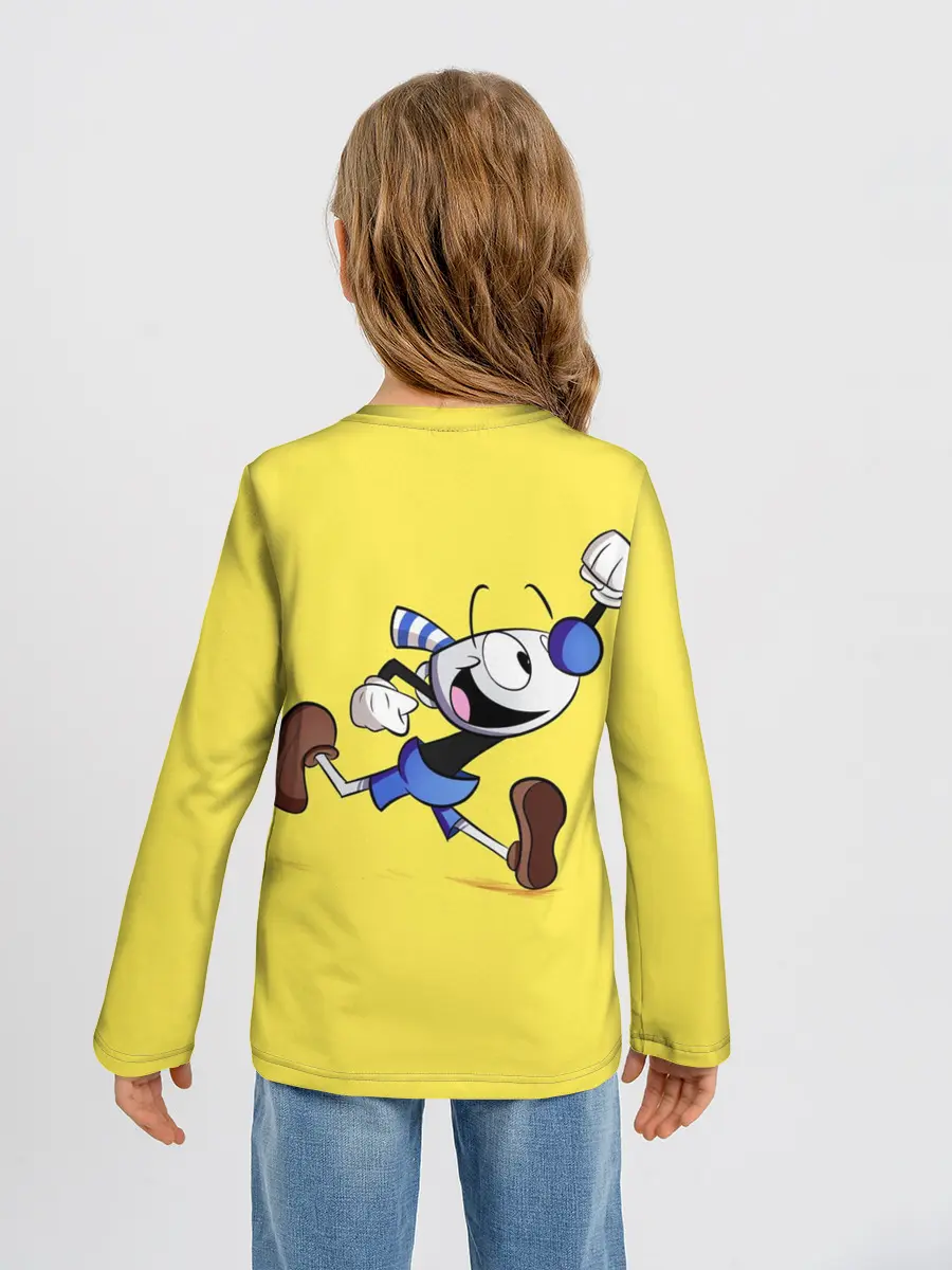 Детский лонгслив / CUPHEAD|