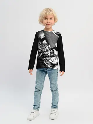 Детский лонгслив / Берсерк ярость