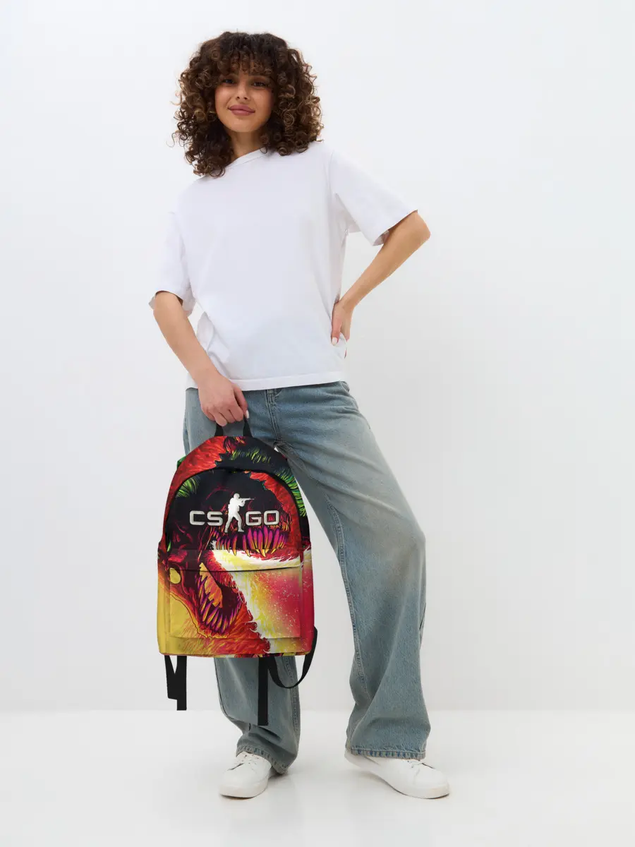 Рюкзак джинсовый / CS:GO