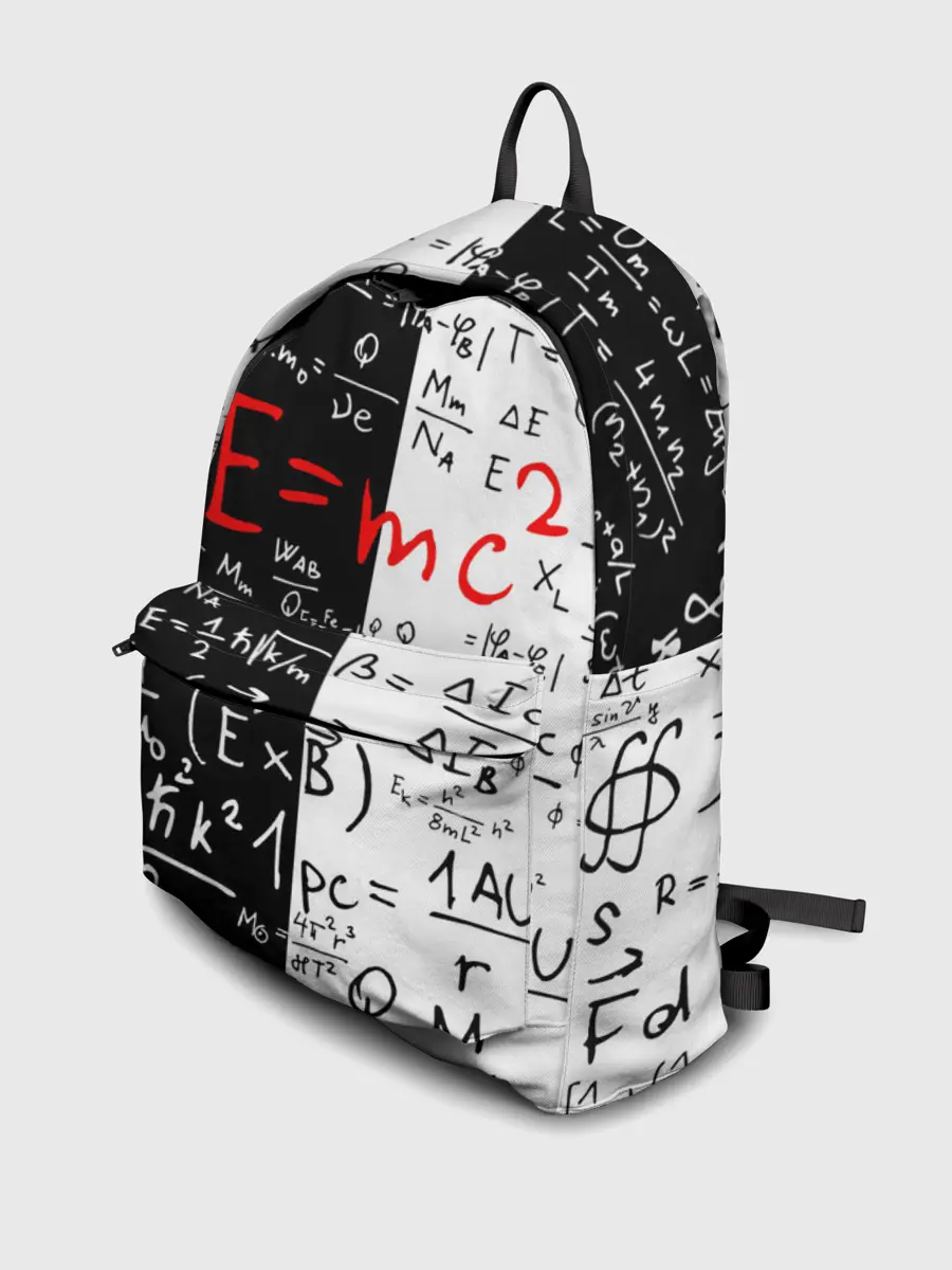 Рюкзак джинсовый / E=mc2