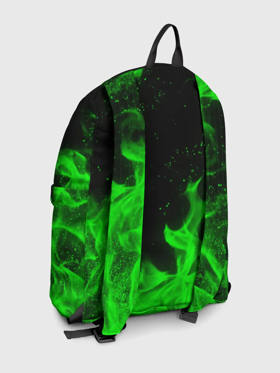 Рюкзак джинсовый / ЗЕЛЁНЫЙ ОГОНЬ | GREEN FIRE