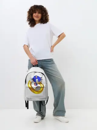 Рюкзак джинсовый / Sonic