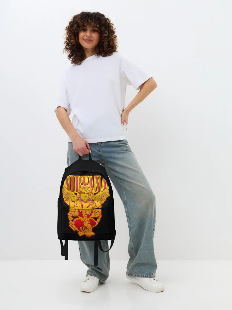 Рюкзак джинсовый / Nirvana