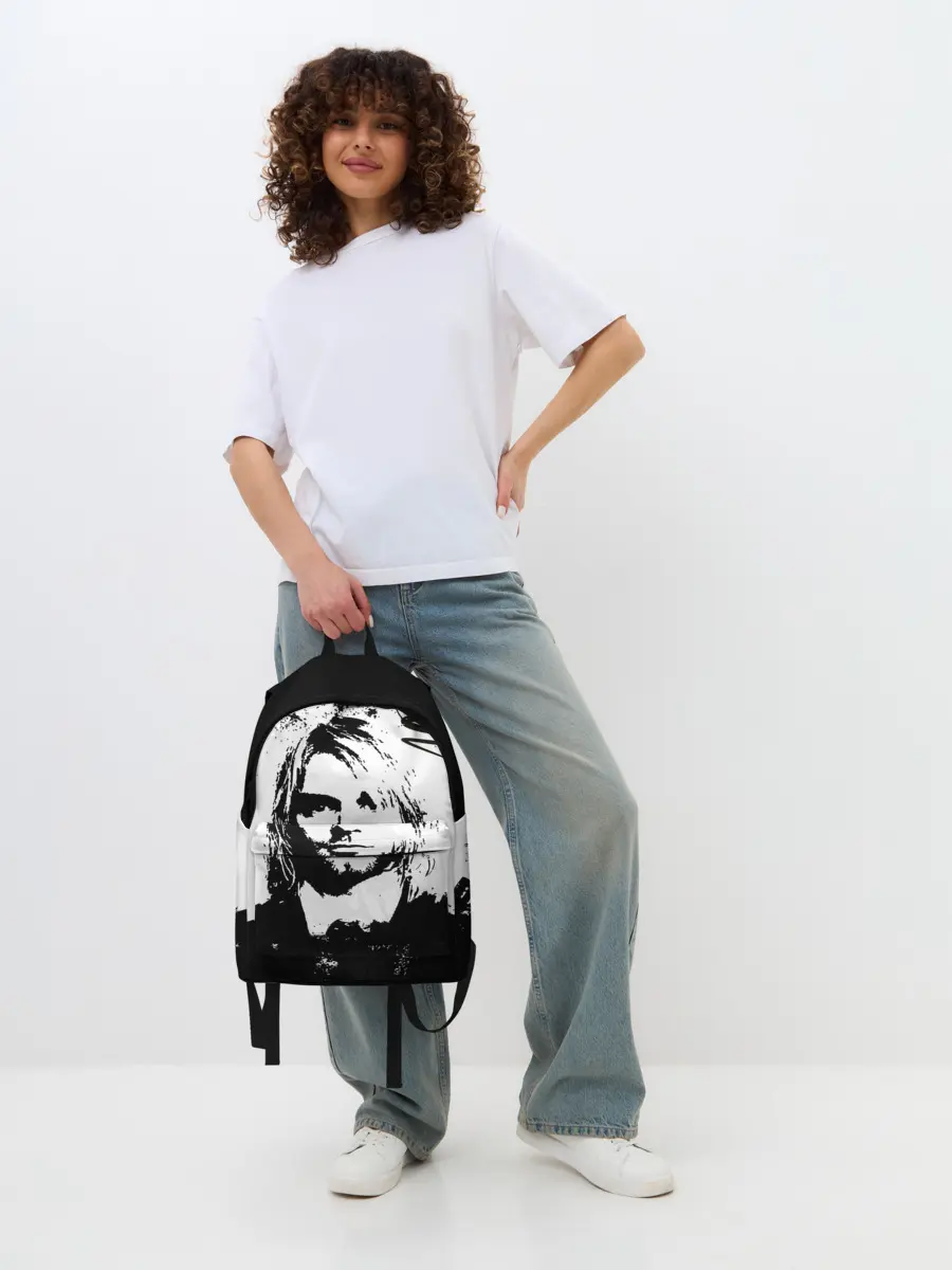 Рюкзак джинсовый / Kurt Cobain