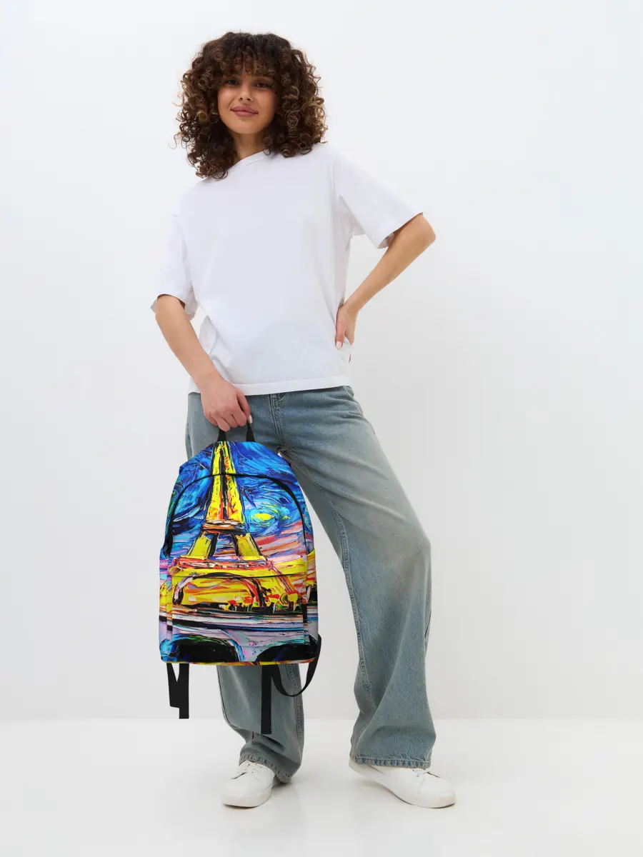 Рюкзак джинсовый / ФРАНЦИЯ ВАНГОГ