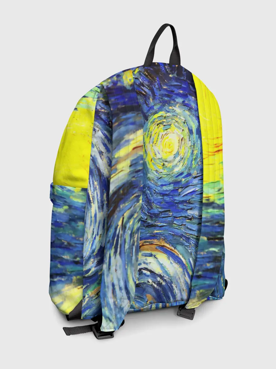 Рюкзак джинсовый / ИМПРЕССИОНИЗМ ВАНГОГ