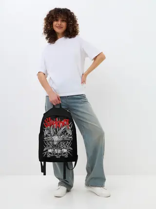 Рюкзак джинсовый / Slipknot
