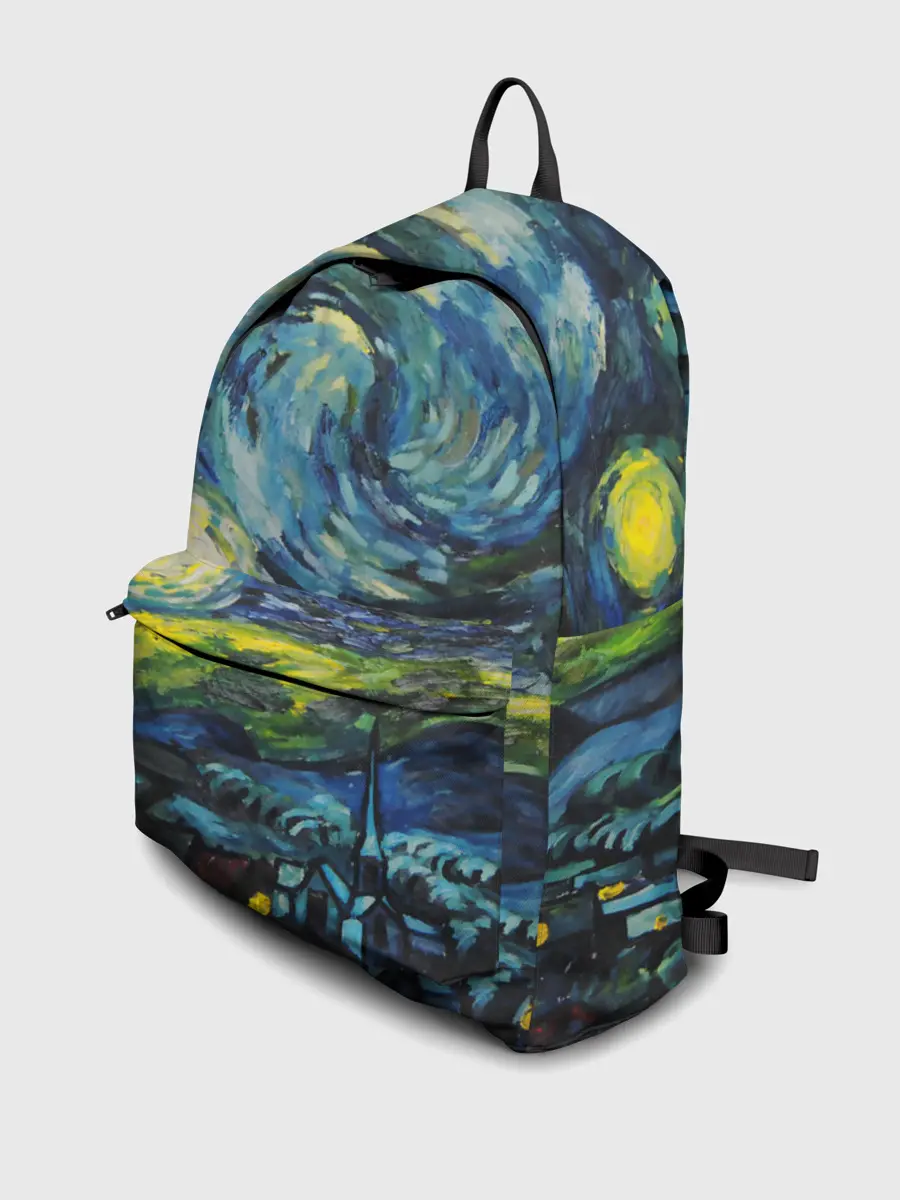 Рюкзак джинсовый / ЗВЕЗДНАЯ НОЧЬ