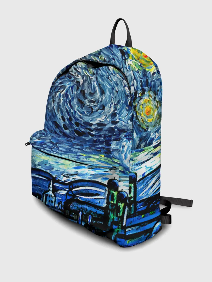 Рюкзак джинсовый / ВАНГОГ