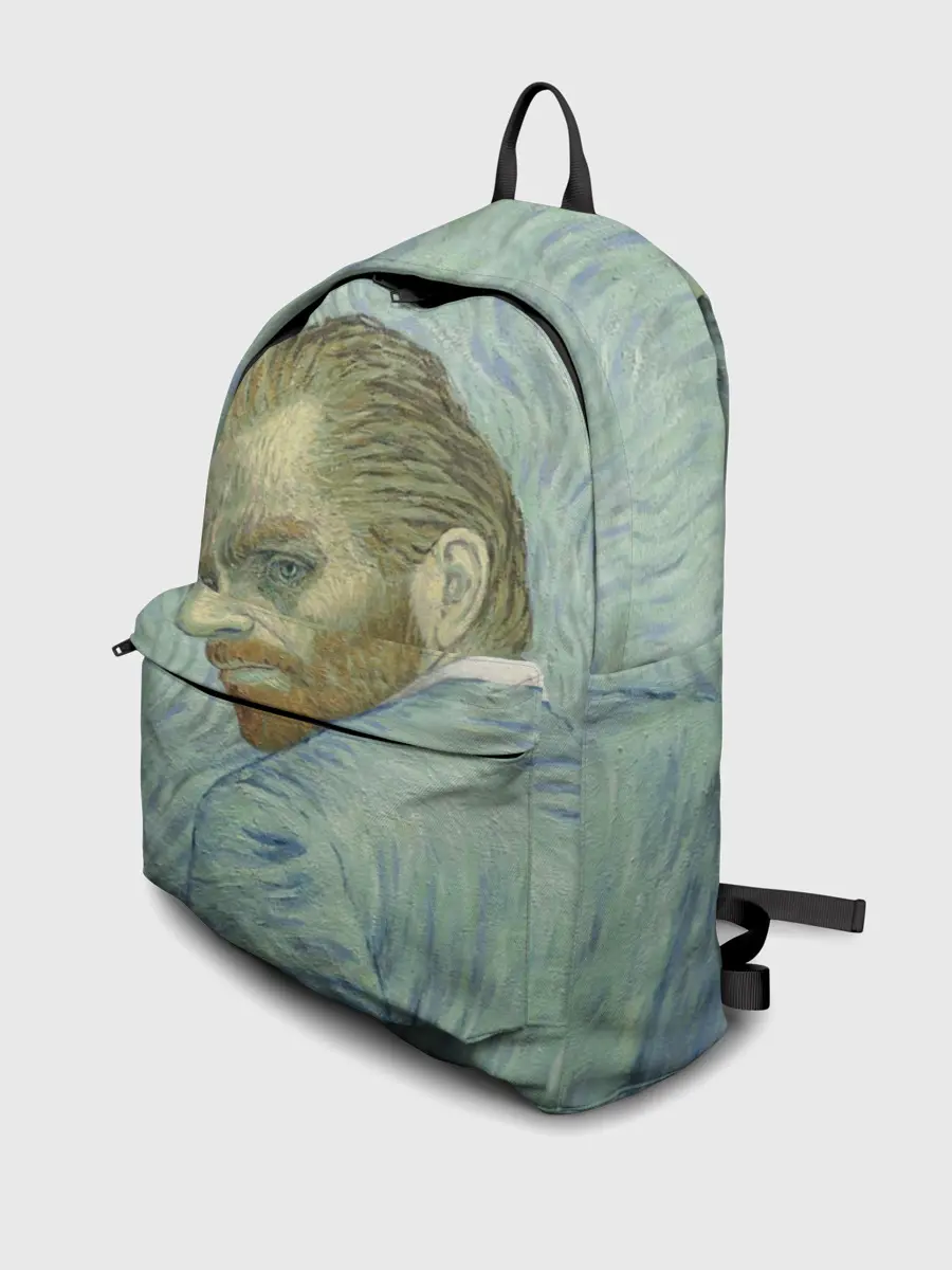 Рюкзак джинсовый / Ван Гог