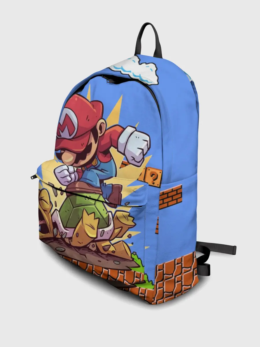 Рюкзак джинсовый / Марио