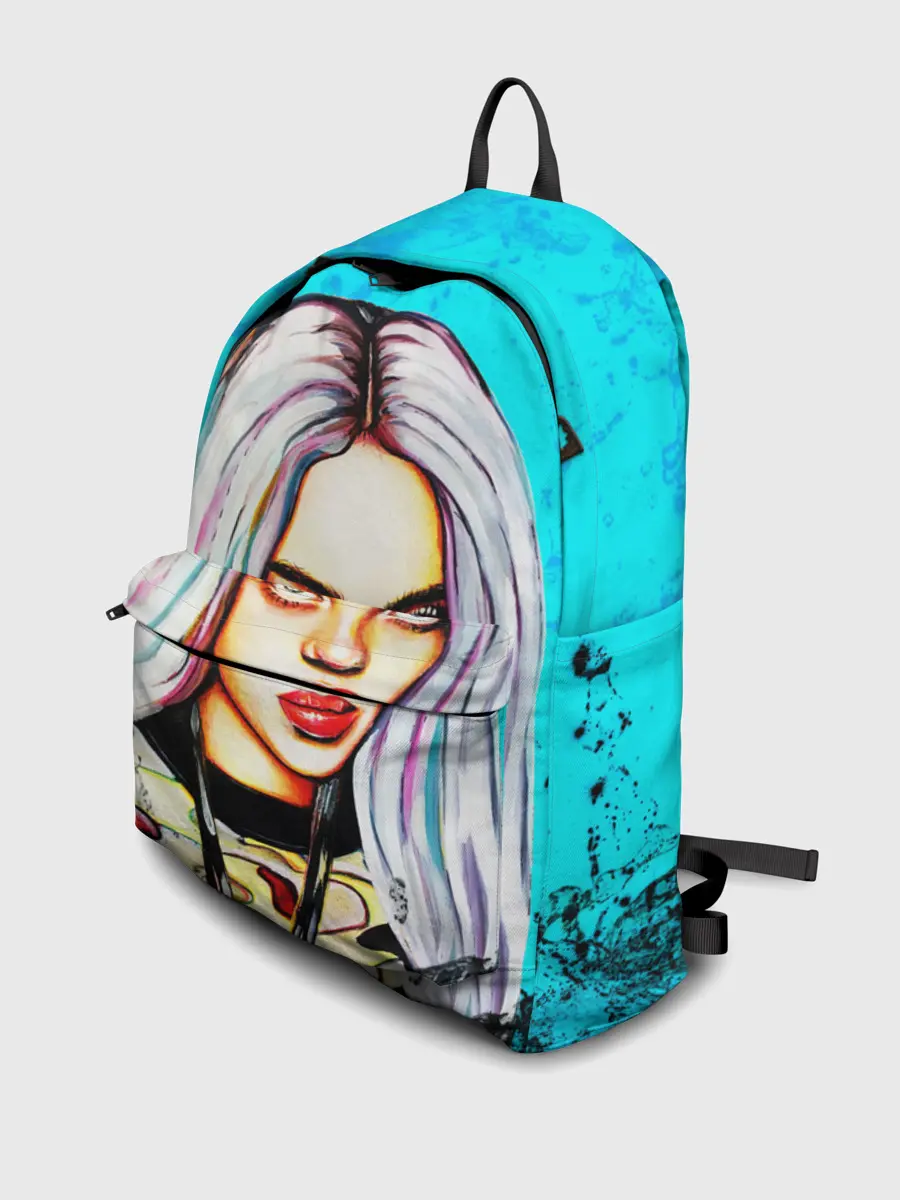 Рюкзак джинсовый / Billie Eilish