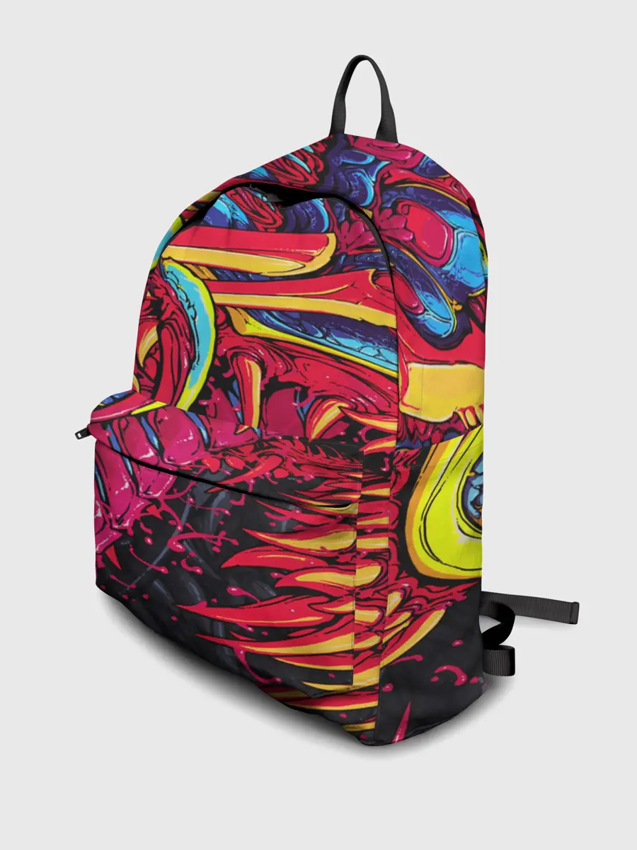 Рюкзак джинсовый / CS GO hyper beast skin