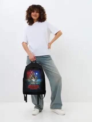Рюкзак джинсовый / Stranger Things